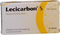 LECICARBON S CO2 Laxans Suppositorien - 10St