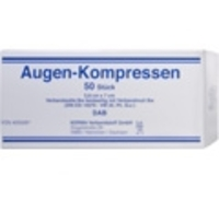 AUGENKOMPRESSEN 5,8x7 cm unsteril - 50St