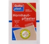 GOTHAPLAST Hornhautpflaster 6x10 cm - 1St