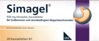 SIMAGEL Kautabletten - 20St - Saurer Magen