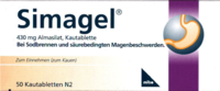 SIMAGEL Kautabletten - 50St - Saurer Magen