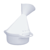 INHALATOR Kunststoff weiß