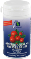 PREISELBEERE amerikanisch 400 mg Kapseln - 60St - Blasenstärkung