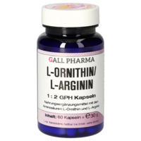 L-ORNITHIN/L-ARGININ 1:2 GPH Kapseln - 60St