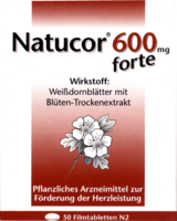 NATUCOR 600 mg forte Filmtabletten - 50St - Stärkung für das Herz