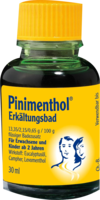 PINIMENTHOL Erkältungsbad - 30ml - Grippaler Infekt