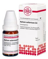 KALIUM SULFURICUM D 4 Globuli - 10g