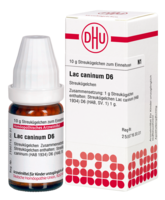 LAC CANINUM D 6 Globuli - 10g