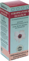 STROPHANTHUS D 4 Sanum Tabletten - 80St