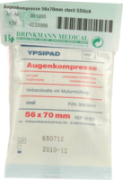 AUGENKOMPRESSEN 56x70 mm steril - 5St