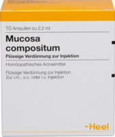 MUCOSA compositum Ampullen - 10St - Heel