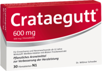 CRATAEGUTT 600 mg Filmtabletten - 30St - Stärkung für das Herz