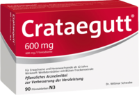 CRATAEGUTT 600 mg Filmtabletten - 90St - Stärkung für das Herz