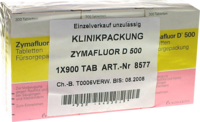 ZYMAFLUOR D 500 Tabletten - 3X300St - Kinderkrankheiten