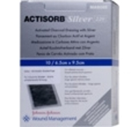 ACTISORB 220 Silver 6,5x9,5 cm steril Kompressen - 10St