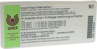 ISCUCIN populi Potenzreihe II Ampullen - 10X1ml