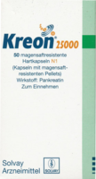 KREON 25.000 Hartkps.m.magensaftr.überz.Pellets - 50St - Verdauungsenzyme