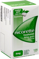 NICORETTE Kaugummi 4 mg freshmint - 105St