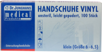 HANDSCHUHE Einmal Vinyl klein - 100St