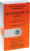 QUENTAKEHL D 3 Zäpfchen - 10St