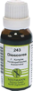 DIOSCOREA F Komplex Nr.243 Dilution