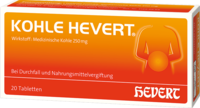 KOHLE Hevert Tabletten - 20St - Hevert