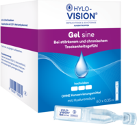 HYLO-VISION Gel sine Einzeldosispipetten - 60X0.35ml - Gegen trockene Augen