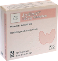 JODINAT 100 µg Tabletten - 50St - Iod & Fluor