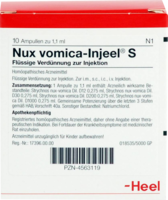 NUX VOMICA INJEEL S Ampullen - 10St