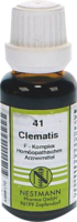 CLEMATIS F Komplex Nr.41 Dilution - 20ml