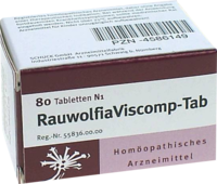RAUWOLFIAVISCOMP TAB Tabletten - 80St