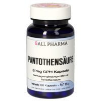 PANTOTHENSÄURE 6 mg GPH Kapseln - 60St
