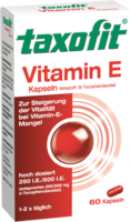 TAXOFIT Vitamin E Weichkapseln - 60St - Vitamine