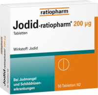 JODID ratiopharm 200 µg Tabletten - 50St - Iod & Fluor