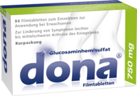DONA 750 mg Filmtabletten - 84St - Rheuma & Arthrose
