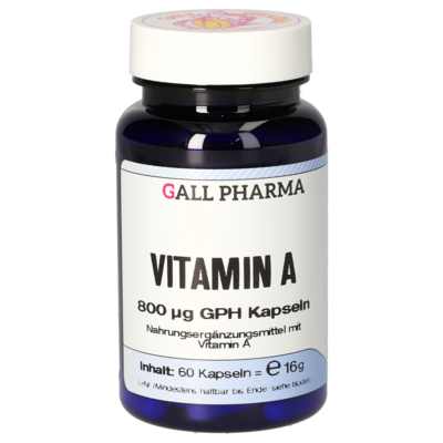 VITAMIN A 800 μg GPH Kapseln 60 St