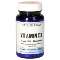 VITAMIN D3 5 µg GPH Kapseln - 30St