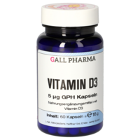 VITAMIN D3 5 µg GPH Kapseln - 60St