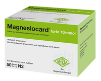 MAGNESIOCARD forte 10 mmol Plv.z.Her.e.Lsg.z.Einn. - 50St - Magnesium
