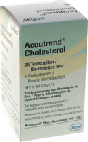 ACCUTREND Cholesterol Teststreifen - 25St - Blutzucker-Teststreifen