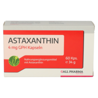 ASTAXANTHIN 4 mg GPH Kapseln - 60St