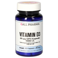 VITAMIN D3 25 µg GPH Kapseln - 30St