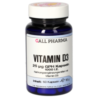 VITAMIN D3 25 µg GPH Kapseln - 60St