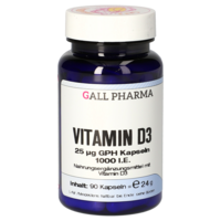 VITAMIN D3 25 µg GPH Kapseln - 90St