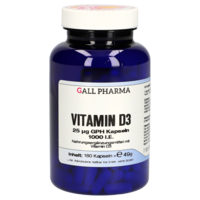 VITAMIN D3 25 µg GPH Kapseln - 180St