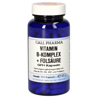 VITAMIN B KOMPLEX+Folsäure GPH Kapseln 120 St