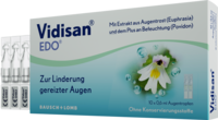 VIDISAN EDO Einzeldosispipetten - 10X0.6ml - Gegen gereizte Augen