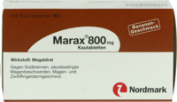 MARAX 800 Kautabletten - 100St - Saurer Magen