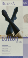 BELSANA Cotton Stütz-Kniestrumpf AD Gr.3 anthrazit - 2St - Kniestrümpfe & Strumpfhosen