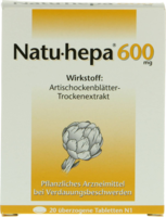 NATU HEPA 600 mg überzogene Tabletten - 20St